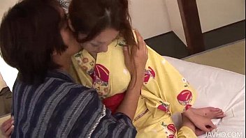sakura hirota and her guy touching porono and fucking 