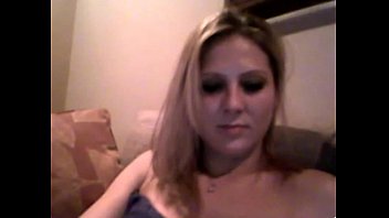 sexseq beautiful blonde shows her perfect slim body on webcam - www.24camgirl.com 