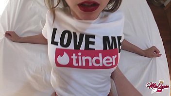 ops my tinder date cums inside my pussy models having sex without condom on the first date 