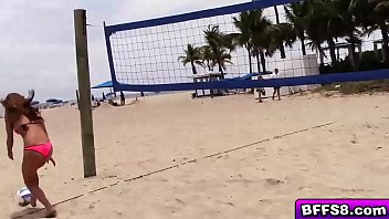 volleyball babes youpornru hot orgy with two studs 