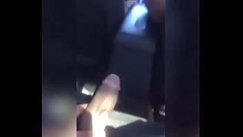 uber driver playin pornhubn with my dick 