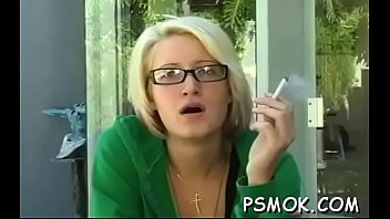 excited teenages www dinotube com like to masturbate while smoking a cigarette 