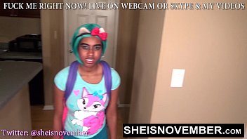hd fucked young black stepdaughter in the pornzo mouth and pussy for lying to me teen msnovember on sheisnovember 