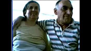 old avelip couple having fun on webcam 