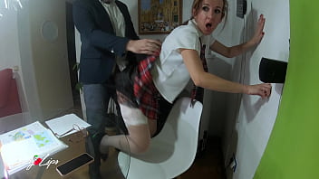 naughty schoolgirl rides her teacher with gay girls having sex mother at home 