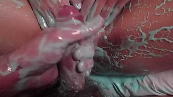 oily wife www slutload gets messy and fucked 