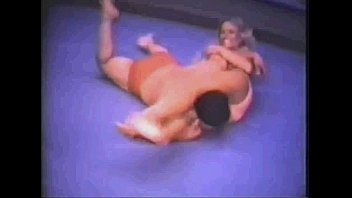mixed wrestling juan vs downblouse blonde 2 