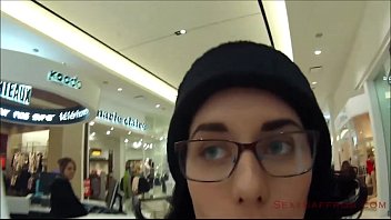 public sexy nudes cum walk at the mall 
