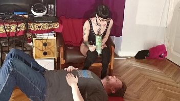slim rachel riley upskirt goth domina feeding her slave mouth to mouth pt1 hd 