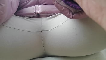 nicoletta bathes all her yogapants in a public park do sex xxxl you want to see 