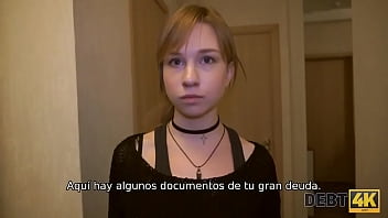debt4k. deudor adolescente nude ru paga sus deudas usando boca y vagina tiernas 