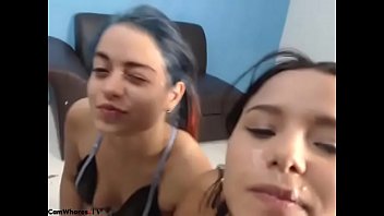 pornodrome two hot latinas teens getting facial 