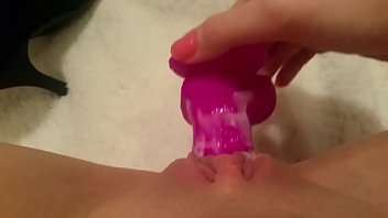 18 year old playing with new dildo add my s. for sekstube more candicebabexo 