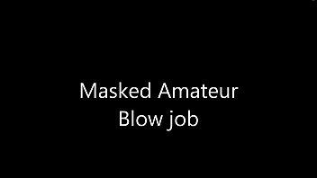 ponrhub amateur bww masked blowjob 