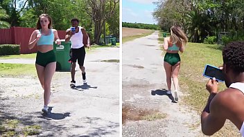 bangbros - y. harley jade goes for a jog and xxx porn movie youtube someone follows her 
