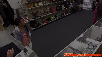 stunning red wap com ebony pawnee gets fucked for cash 