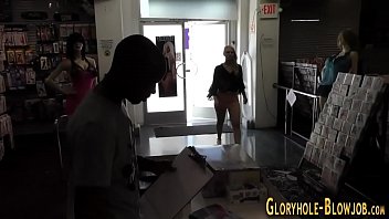 teen wixvi sucks gloryhole big black cock 